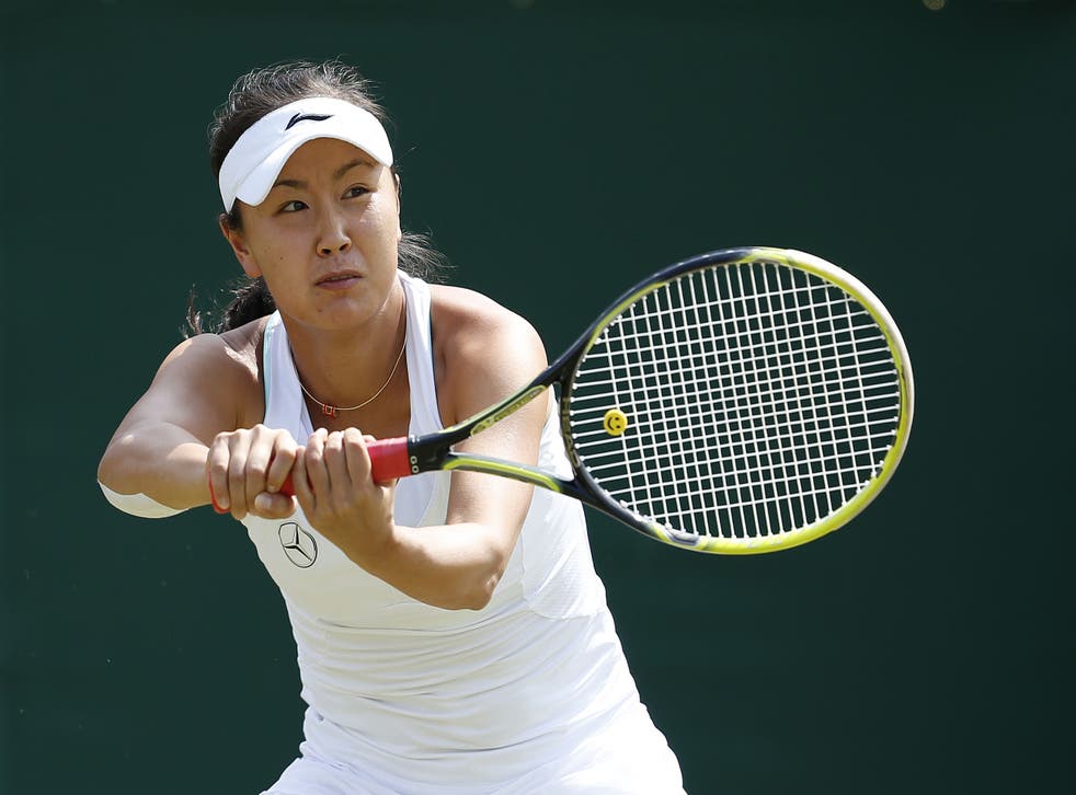 There is ongoing concern regarding the situation faced by Peng Shuai (Anthony Devlin/PA)