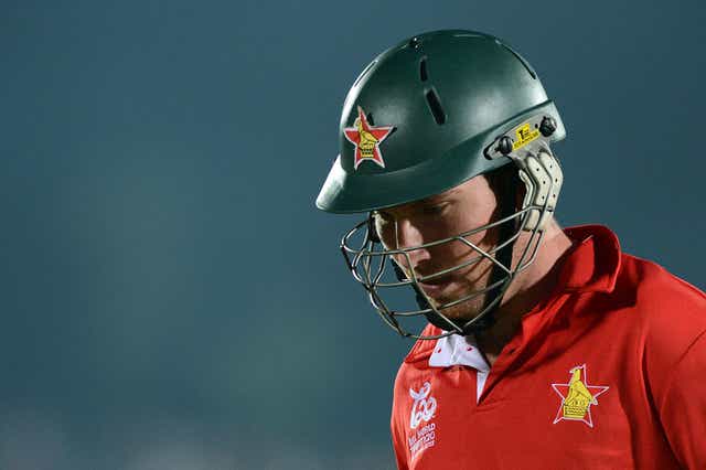 <p>The former Zimbabwe captain has been banned </p>