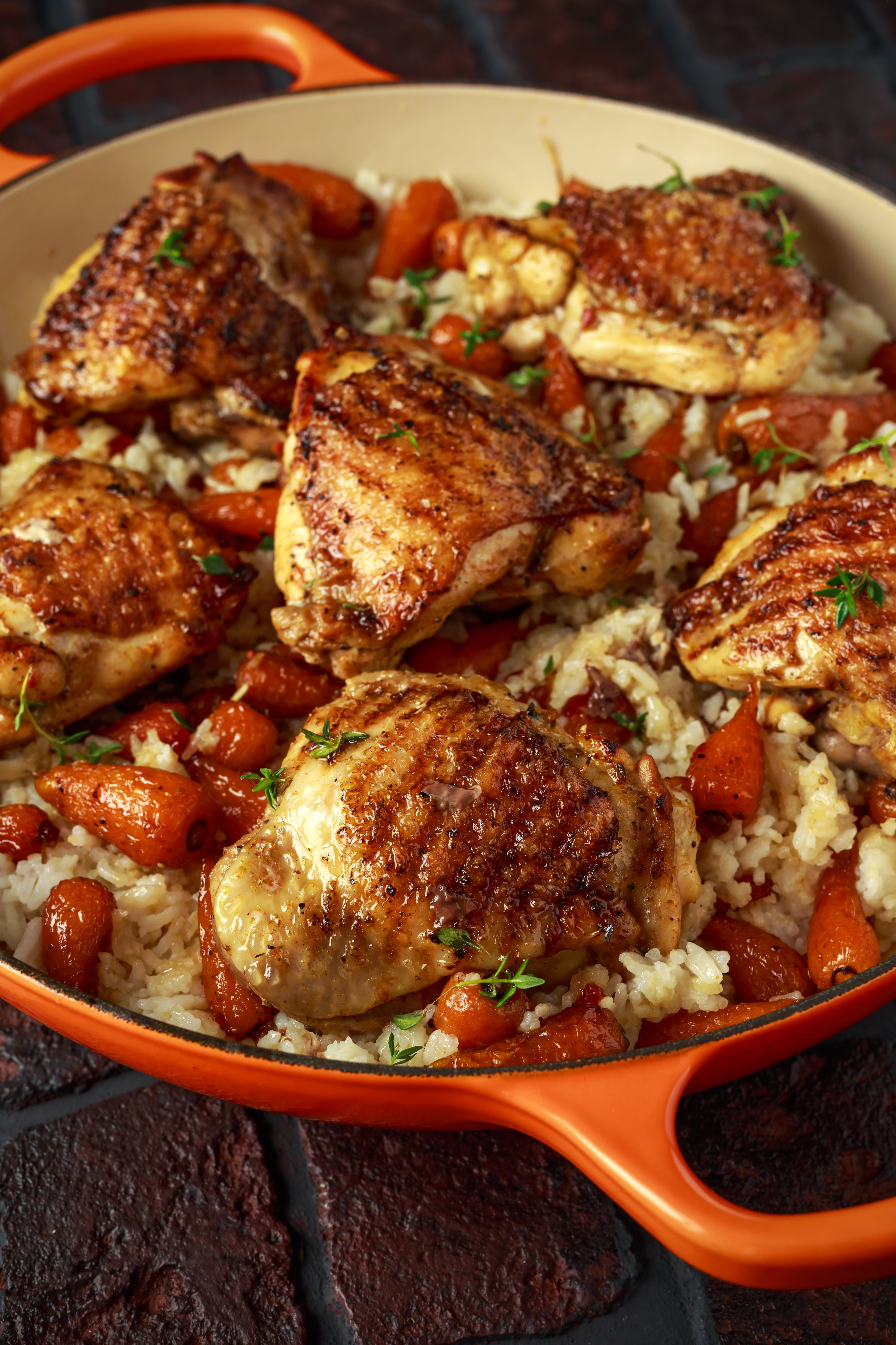 Halloumi, walnuts and shallots enliven this simple yet elegant roast chicken recipe