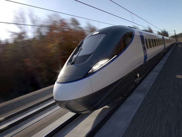 A ‘landmark moment’ in improving the North West’s rail connections will happen on Monday when the Bill to extend HS2 to Manchester is laid in Parliament, Transport Secretary Grant Shapps said (HS2/PA)