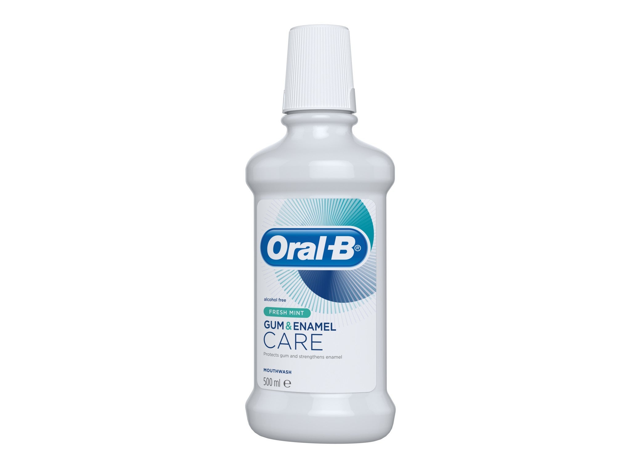 Oral-B gum and enamel care fresh mint mouthwash indybest.jpg