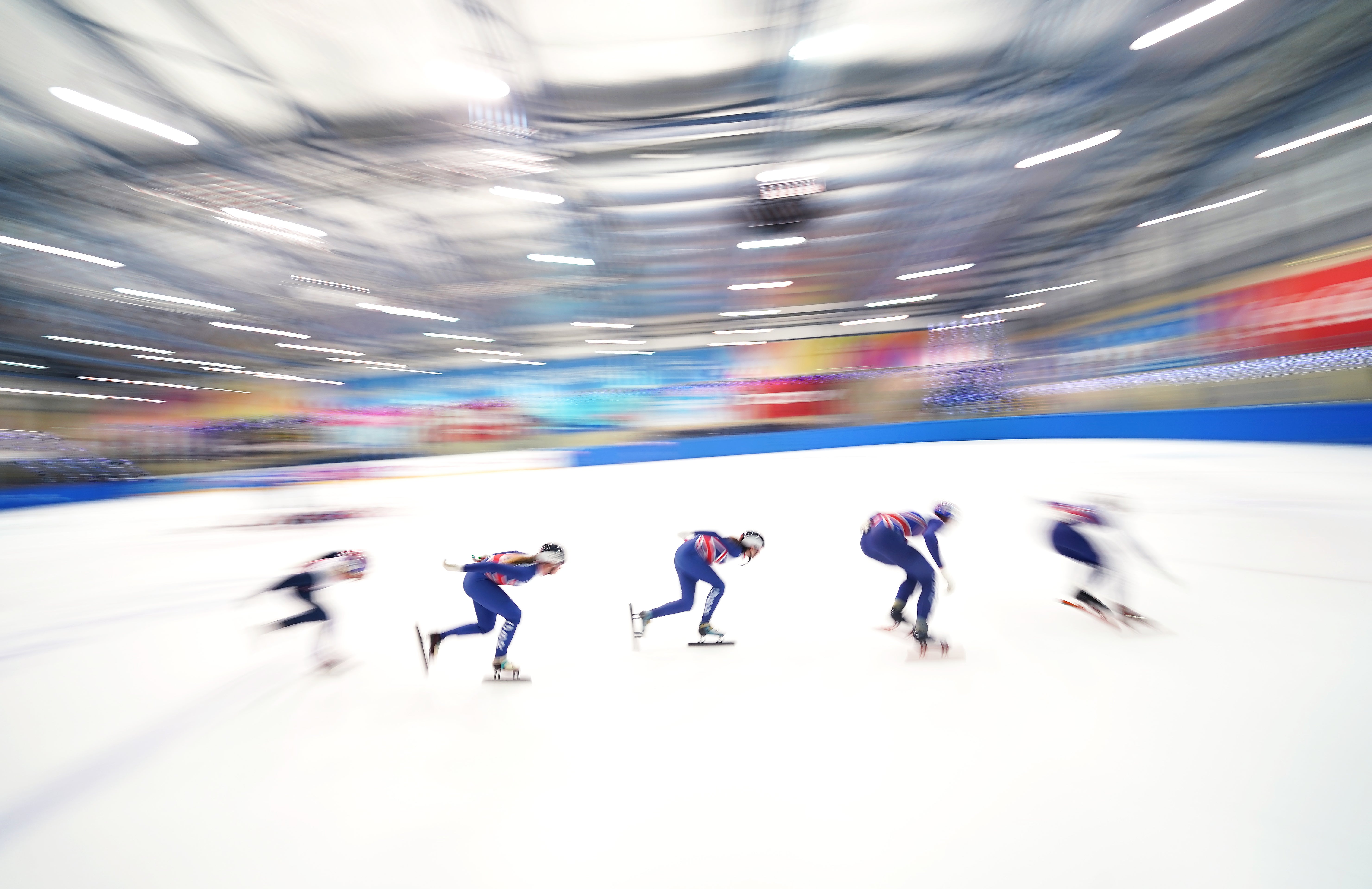 Great Britain have named a 50-strong team for the Winter Olympics (Mike Egerton/PA).