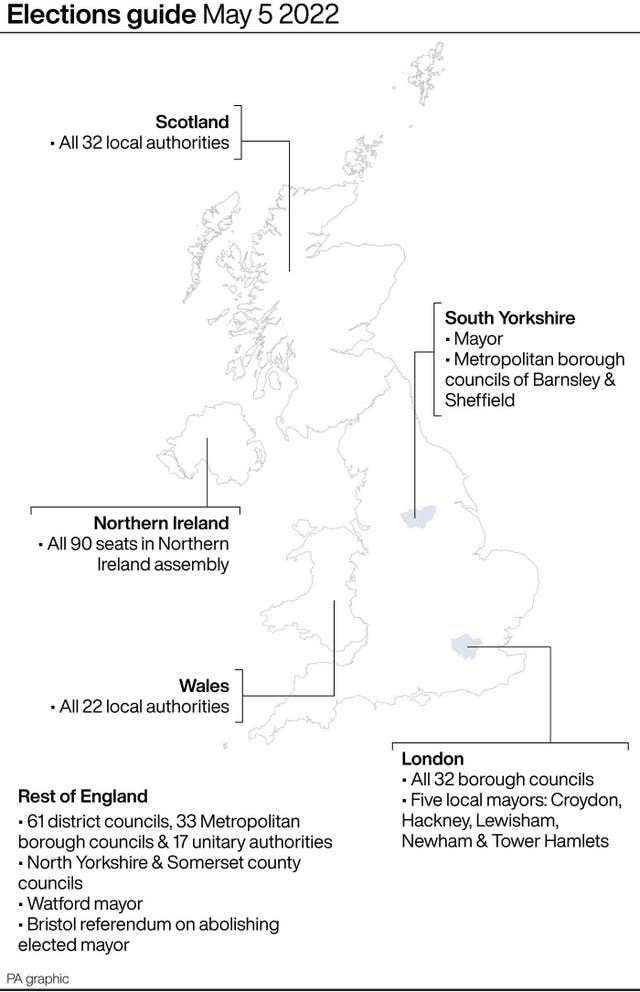 Countdown to 2022 local elections about to begin | The Independent