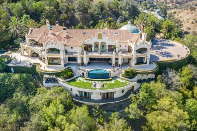 <p>Jeff Franklin has listed the home for $117.6 million</p>