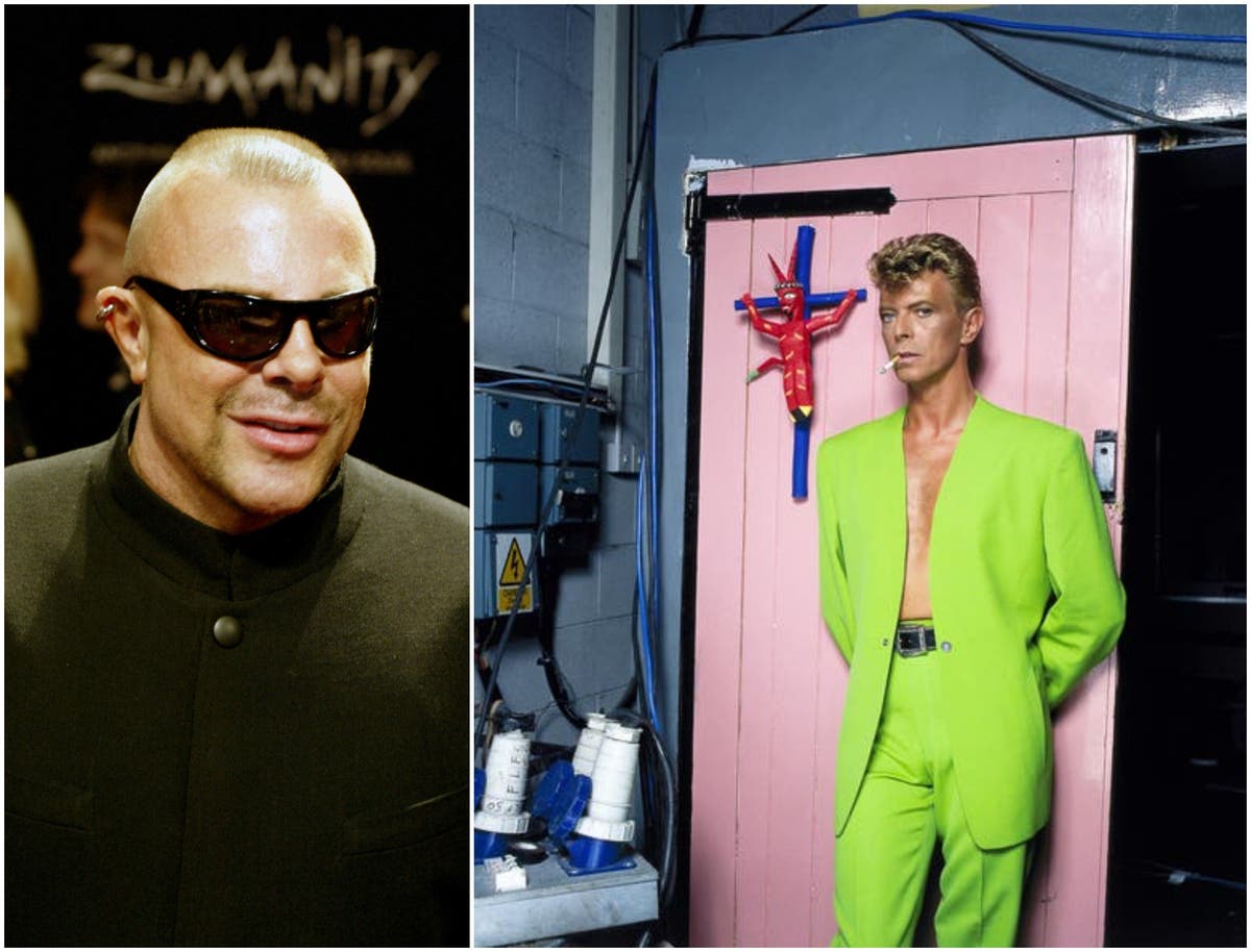 Thierry Mugler: Remembering Brian Aris’s iconic photo of David Bowie in French designer’s green suit