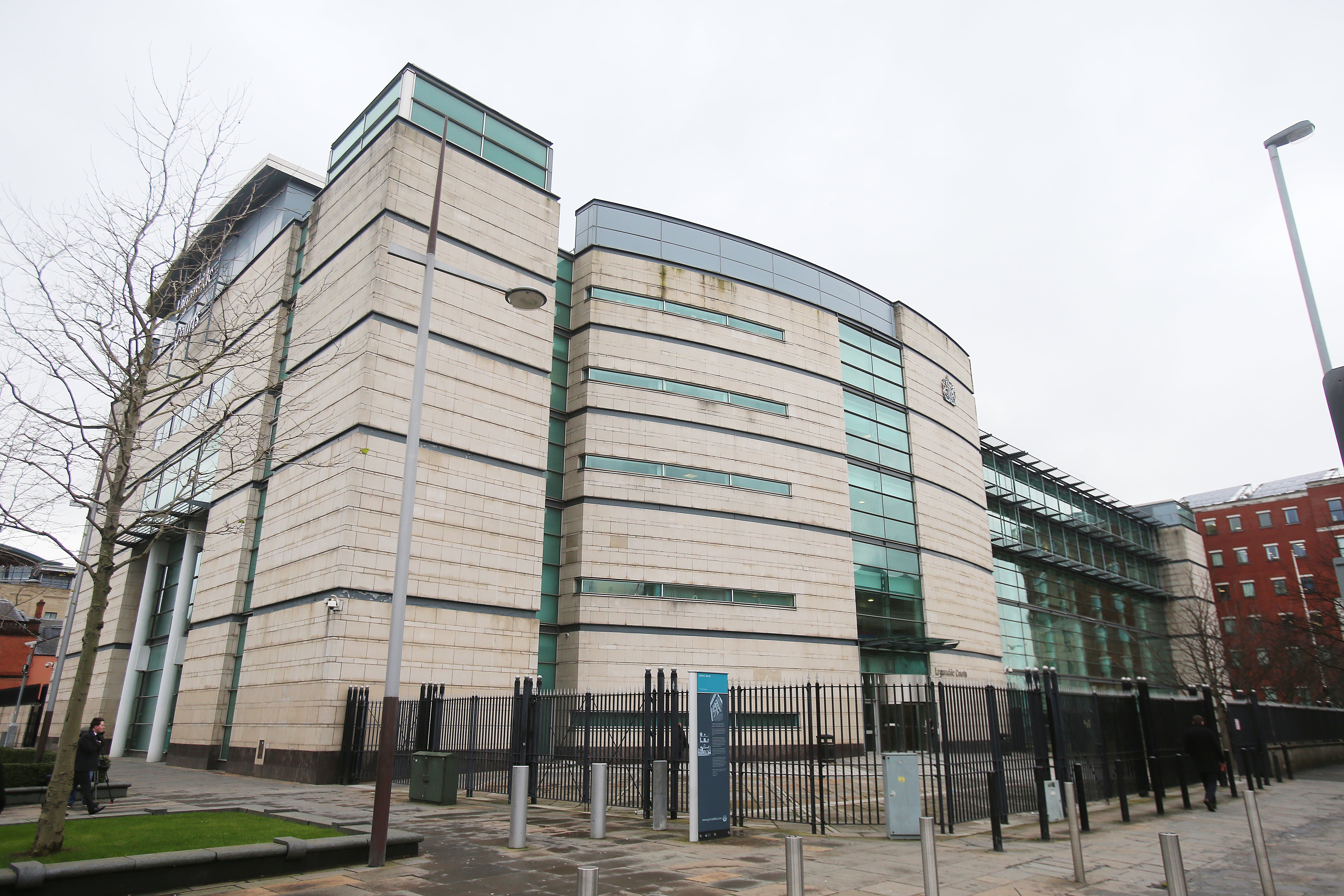 General view of Belfast Crown Court also known as Laganside Courts (PA)
