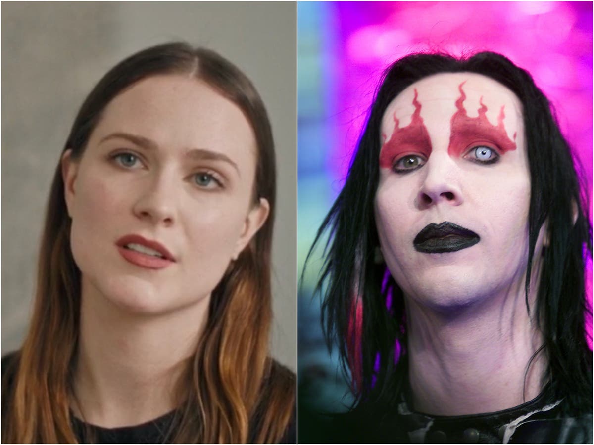 Evan Rachel Wood says she isn’t scared of Marilyn Manson’s ‘retaliation’
