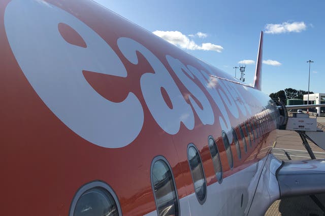 <p>Getting set: easyJet Airbus A320 at Luton airport</p>