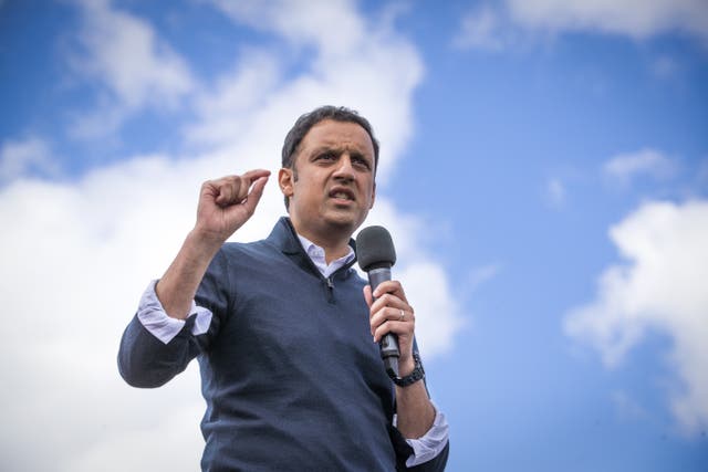 Scottish Labour leader Anas Sarwar said the Conservative Party was not holding itself to the same standards on Islamophobia as Labour does on antisemitism (Jane Barlow/PA)