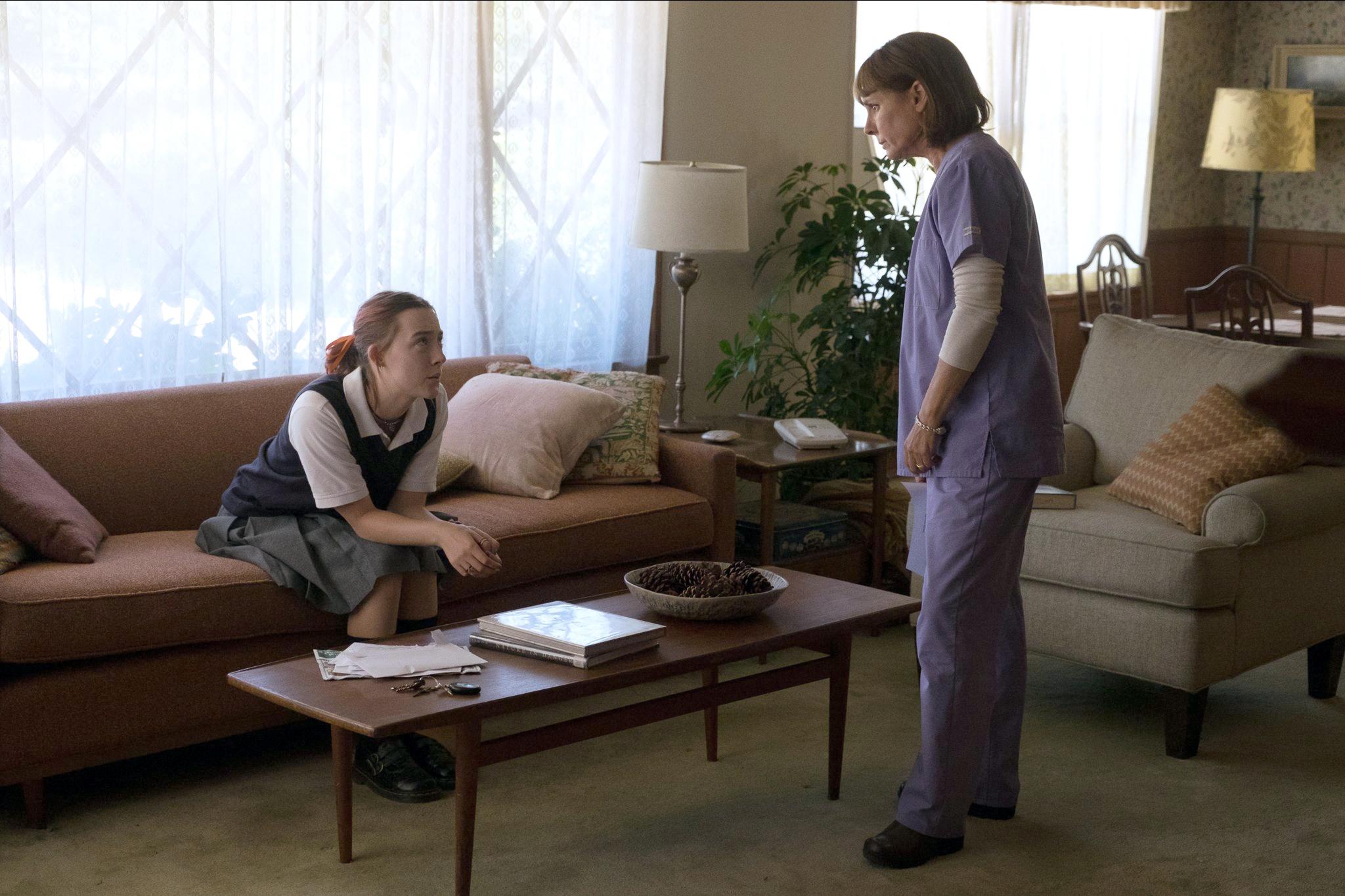 Saoirise Ronan and Laurie Metcalf played out a toxic mother-daughter relationship in Lady Bird