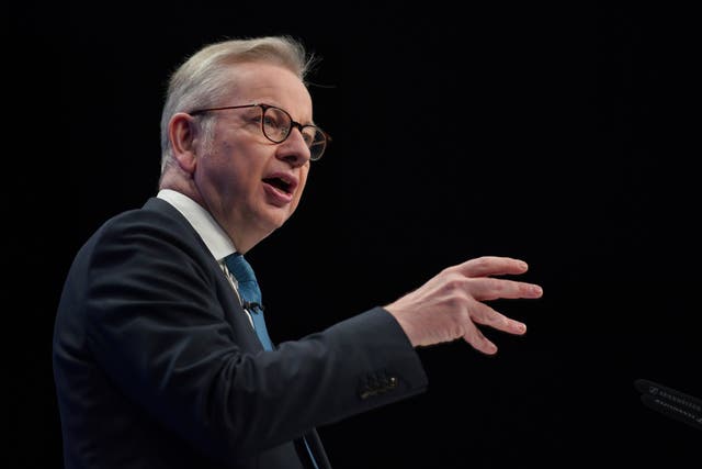 Michael Gove has claimed there is “no evidence of any abuse of levelling up funding” after MPs raised “pork barrel politics” concerns (PA)