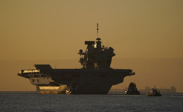 Tensions are mounting in eastern Europe as Russia and Nato escalate their military presence. (Andrew Matthews/PA)