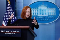 Jen Psaki says criticism from Fox News on crime levels has ‘no basis’ in reality