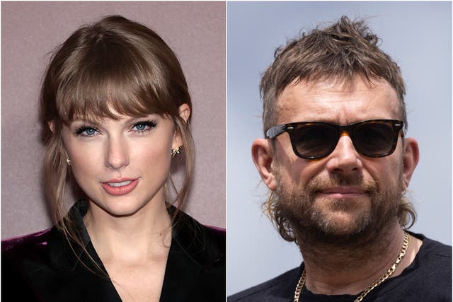 <p>Two songwriters: Taylor Swift and Damon Albarn </p>