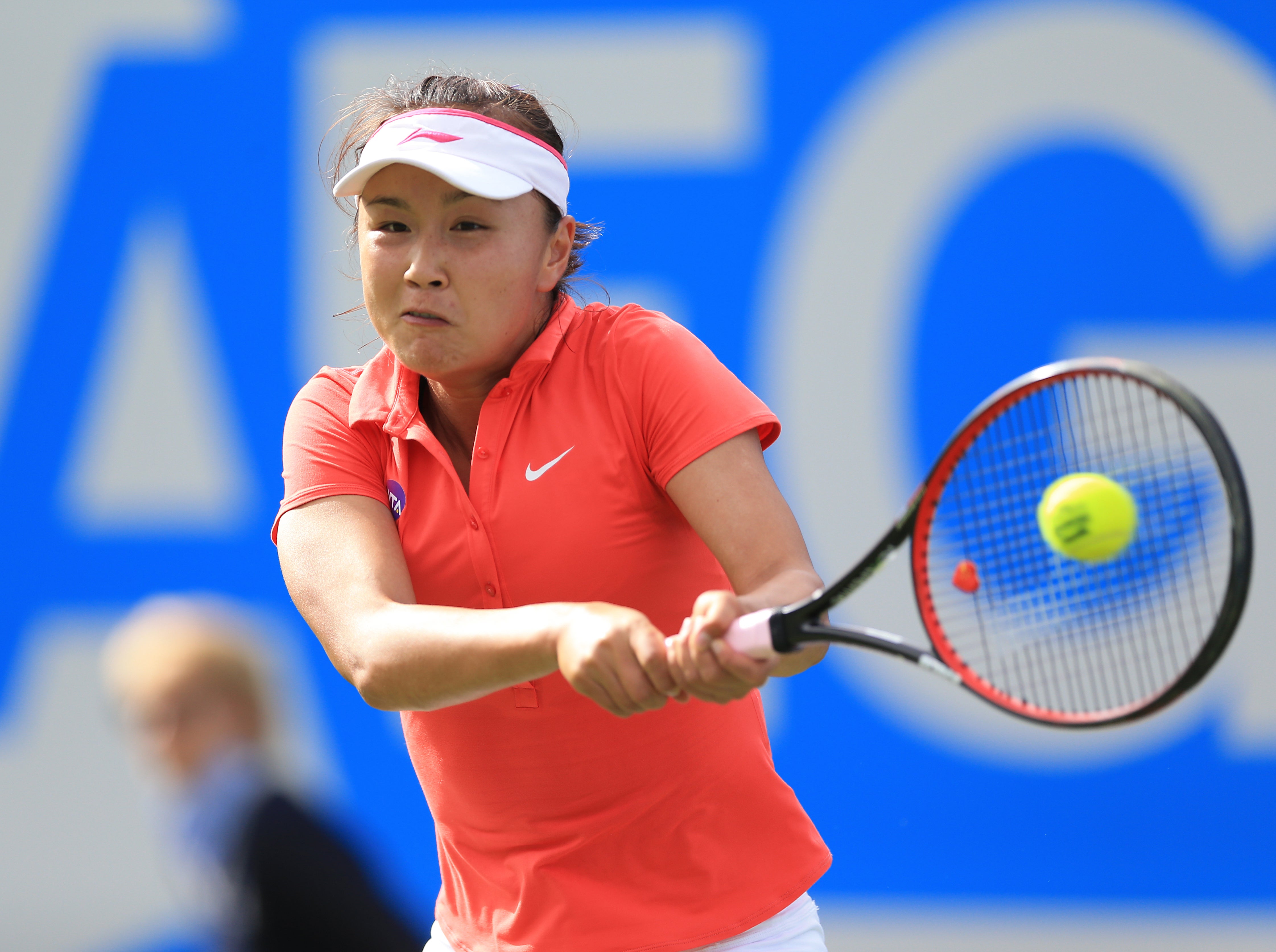 Support for Peng Shuai has been widespread (Nigel French/PA)