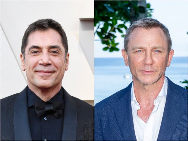 <p>Javier Bardem and Daniel Craig became friends on the set of Skyfall</p>