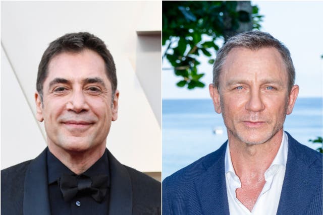 <p>Javier Bardem and Daniel Craig became friends on the set of Skyfall</p>