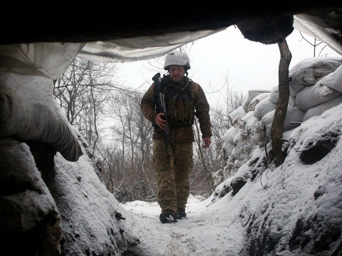 Russian forces are &lsquo;already in Ukraine&rsquo;, warns UK armed forces minister