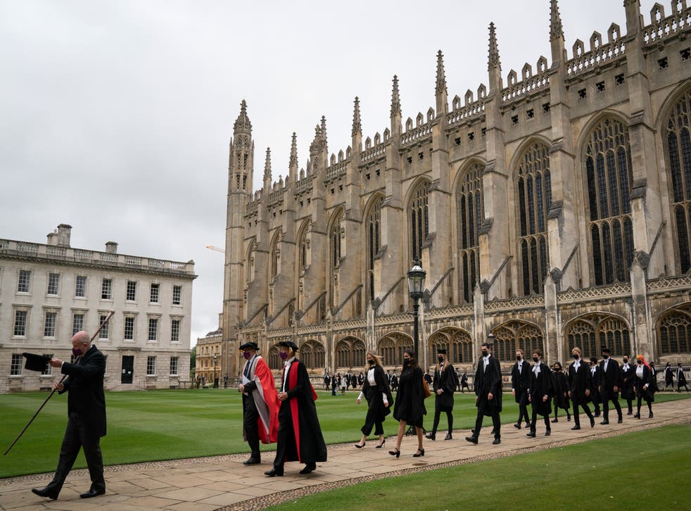 <p>University gowns are big business </p>