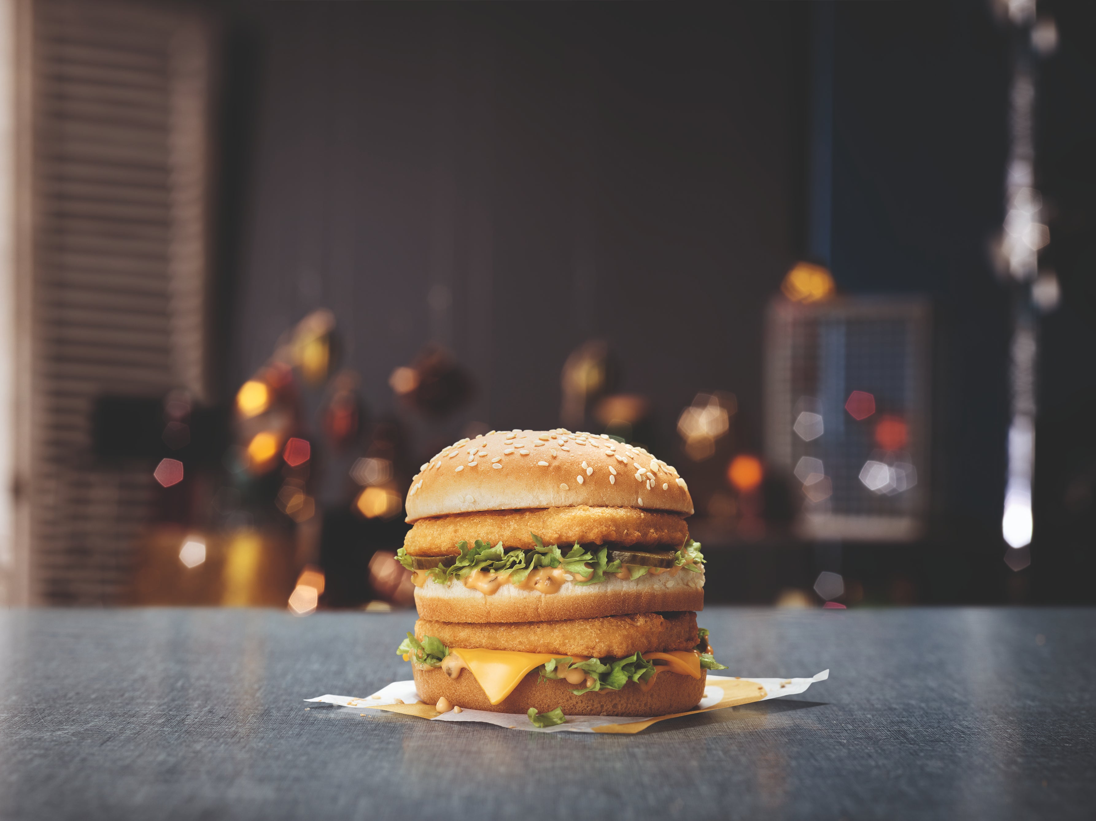 <p>The chicken Big Mac is launching for a limited time in McDonald’s restaurants in the UK</p>