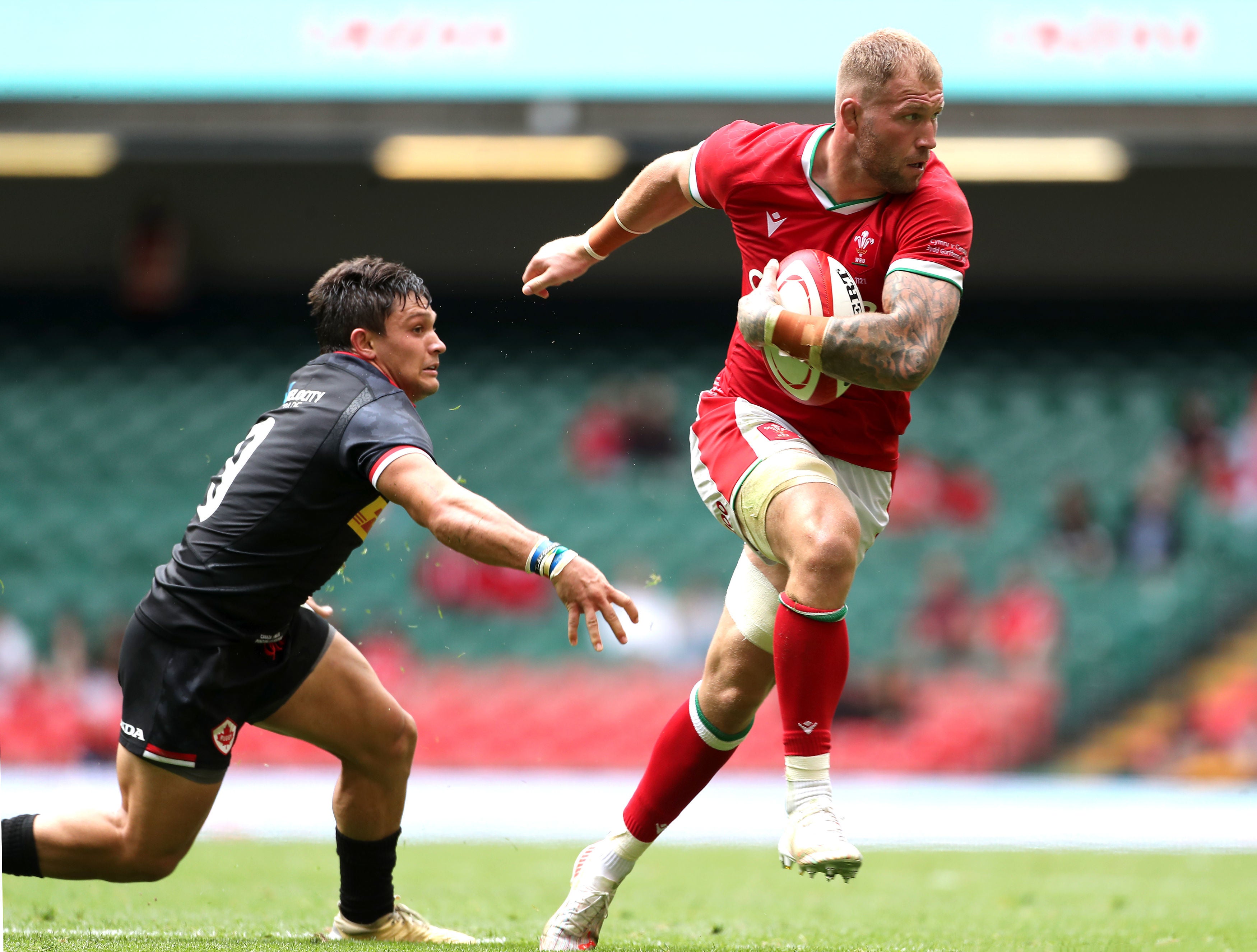 The Dragons forward has not played since Wales hosted New Zealand in October