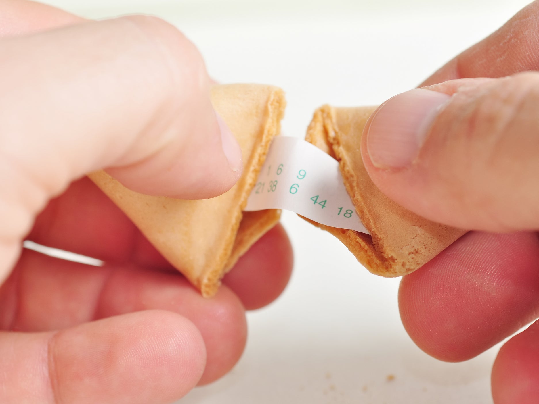 A man wins lottery jackpot after using fortune cookie numbers