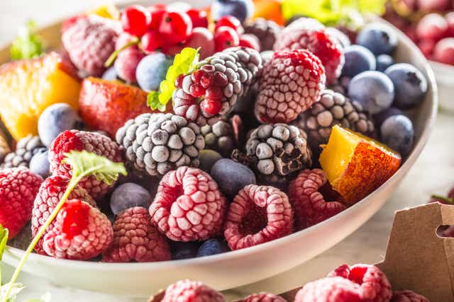 Frozen fruit is convenient – but does it lack nutrients? (Alamy/PA)