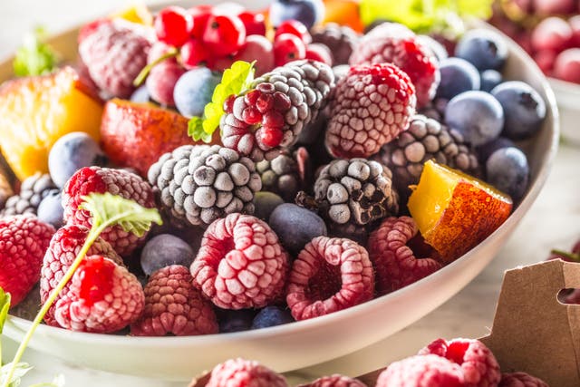 Frozen fruit is convenient – but does it lack nutrients? (Alamy/PA)