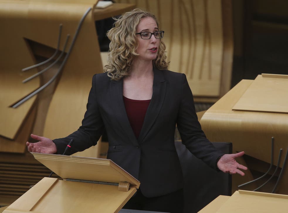 Scottish Green MSP Lorna Slater said the Scottish Government had no control over the procurement decisions of the company involved in the Deposit Return Scheme (Fraser Bremner/Scottish Daily Mail/PA)