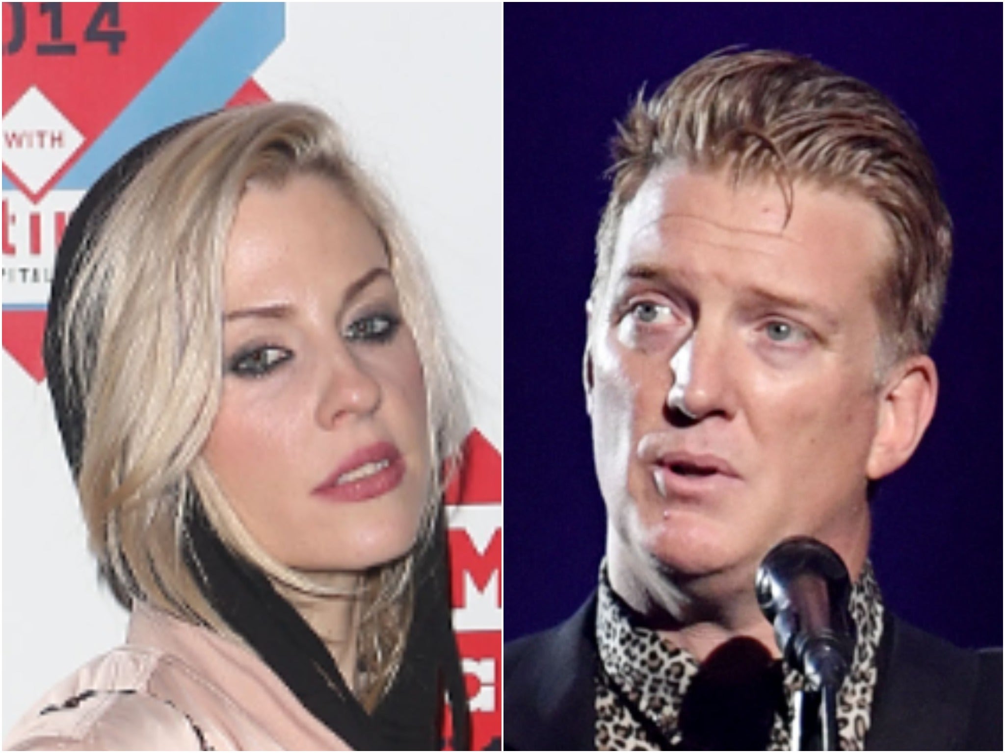 Brody Dalle and Josh Homme