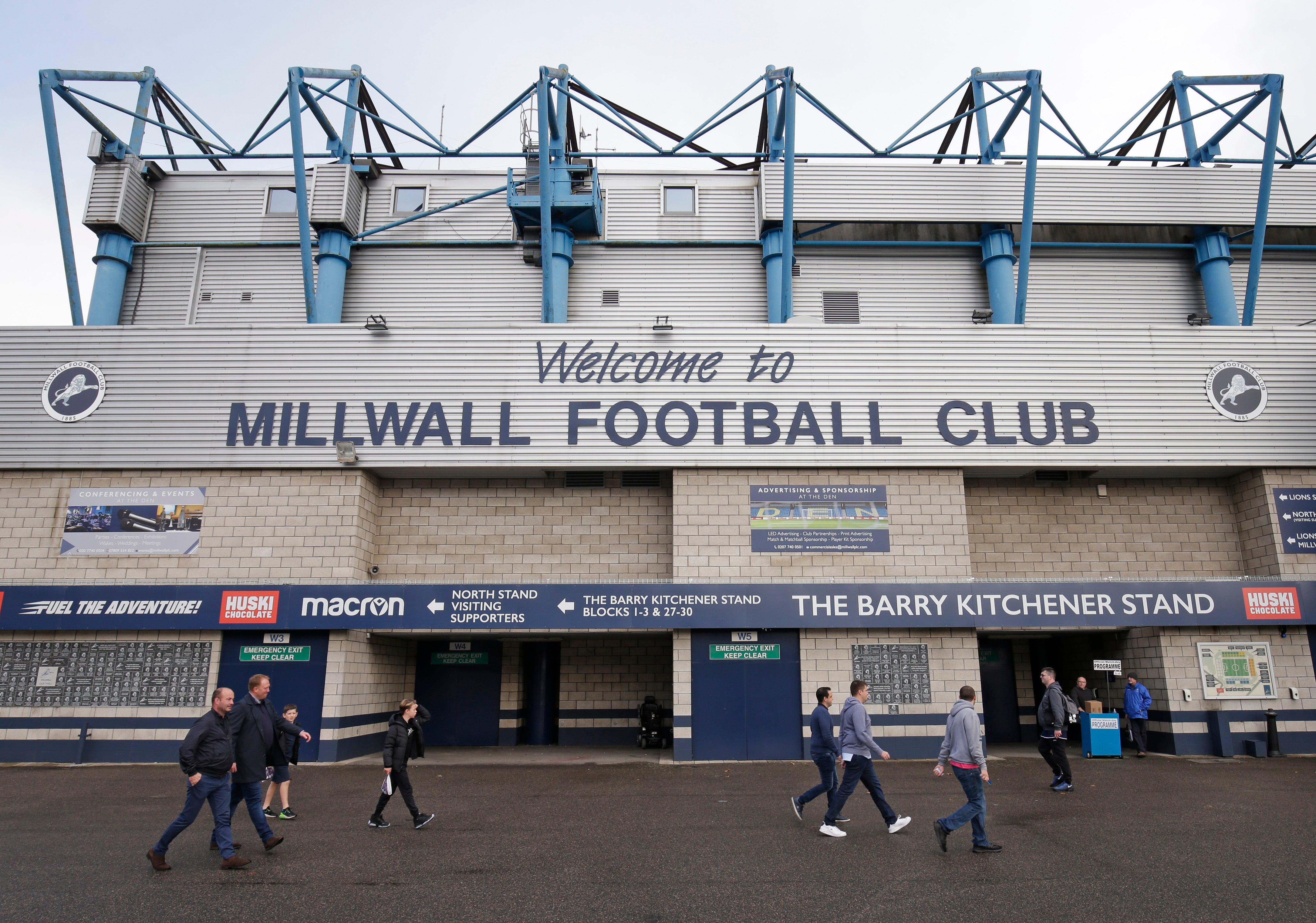 General view of The Den before the Sky Bet Championship match between Millwall and Luton Town