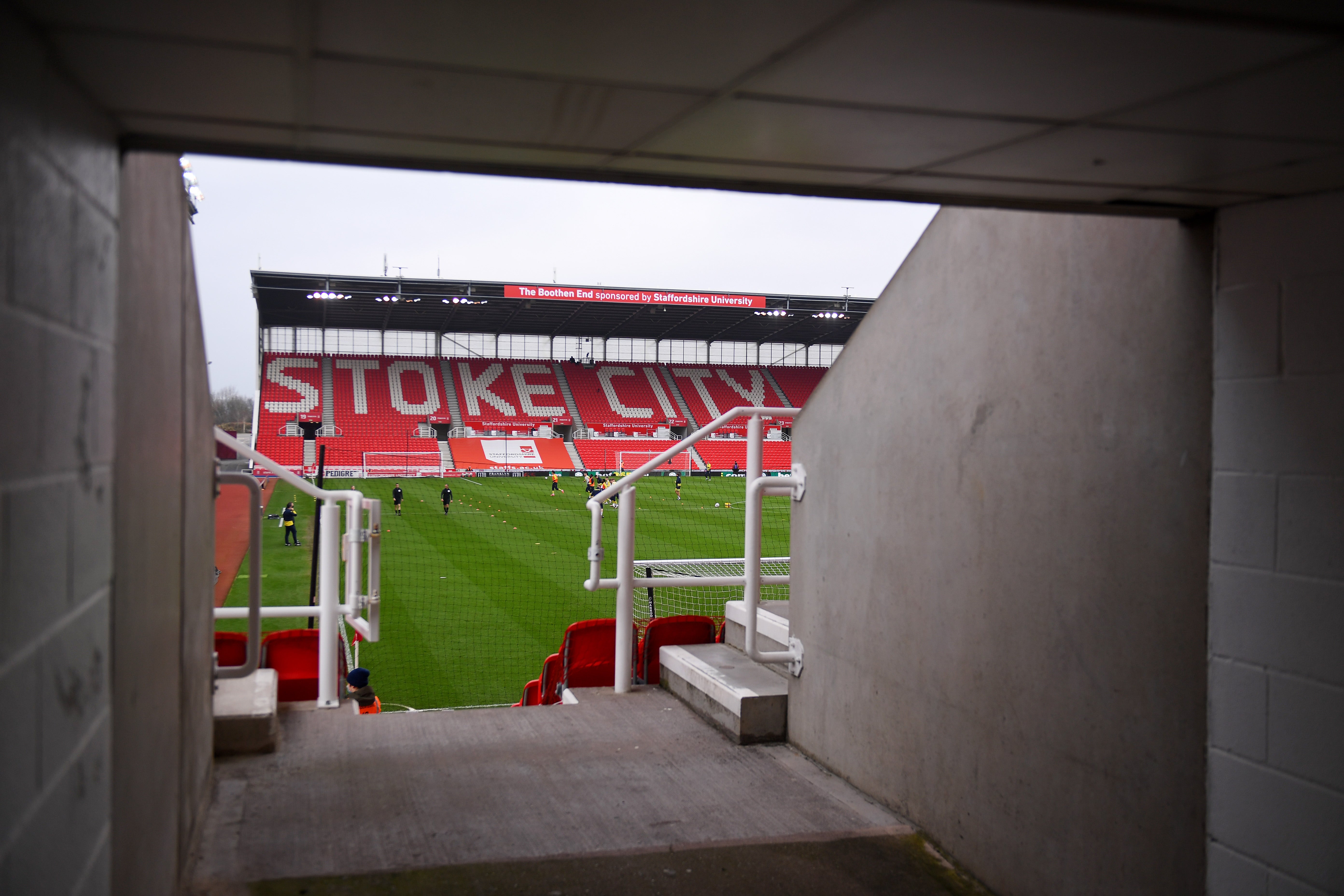 A general view of Bet365 Stadium
