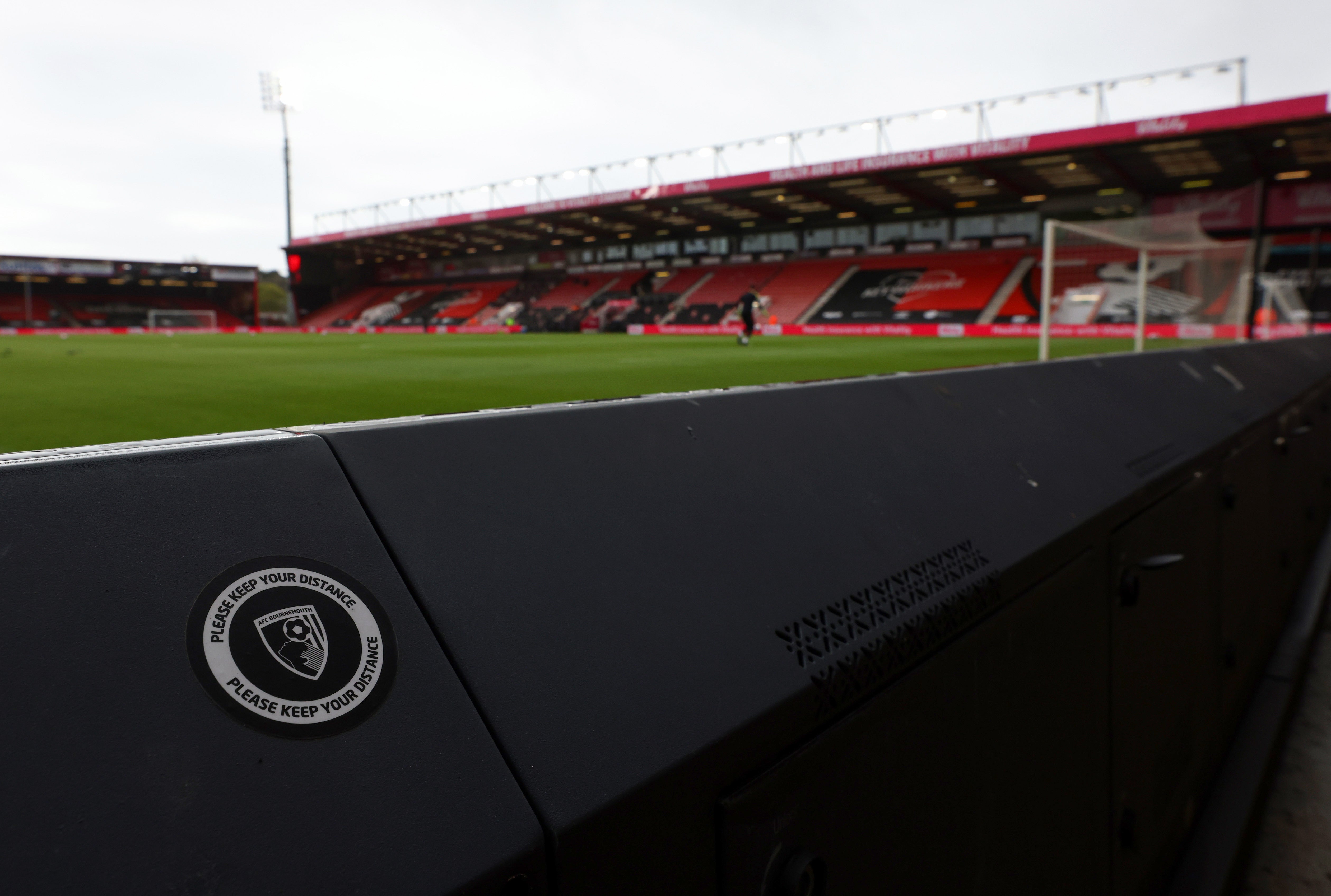 A general view of Vitality Stadium