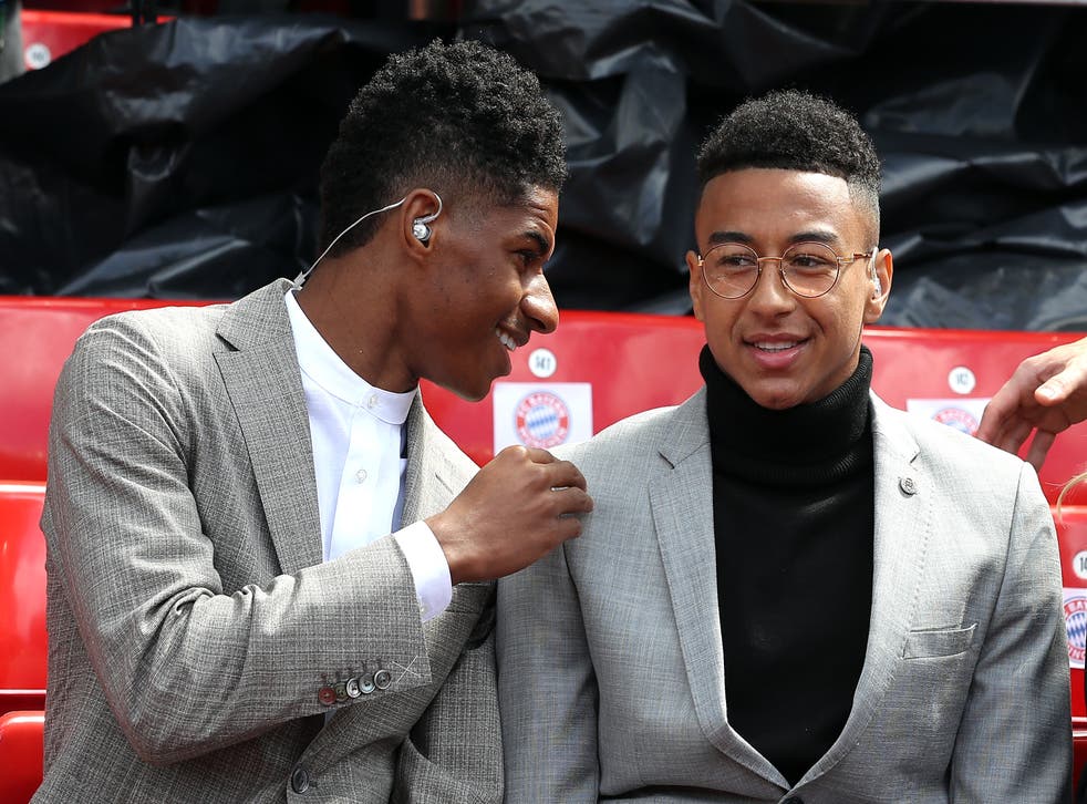 Marcus Rashford (left) and Jesse Lingard have spoken out against antisemitism (Martin Rickett/PA)