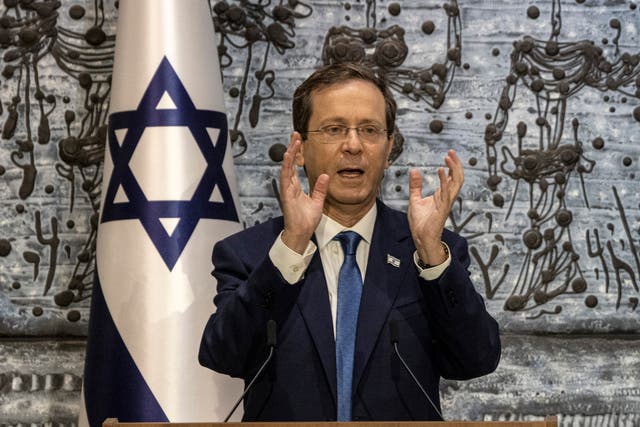 <p>President Isaac Herzog has been reinforcing Israeli diplomacy aimed at improving ties with Ankara, where there has been censure of Israel‘s policies toward the Palestinians</p>
