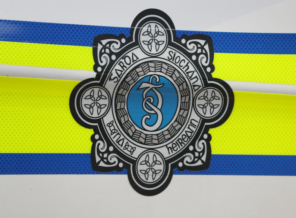 The Garda logo on a Garda vehicle (Brian Lawless/PA)