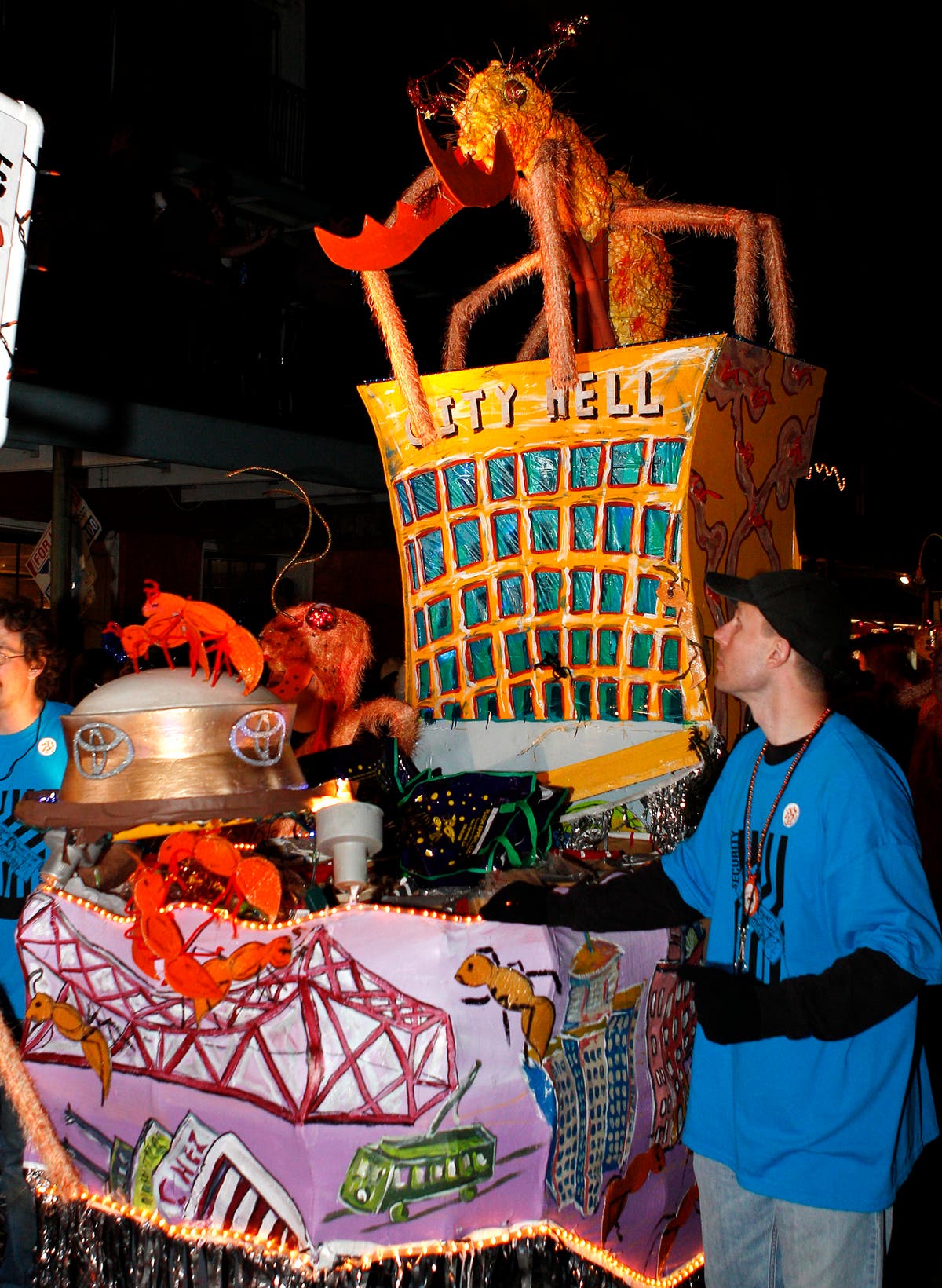 Health official bows out of Mardi Gras parade; cites threats Health official bows out of Mardi Gras parade; cites threats