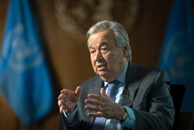 United Nations-Secretary-General-Interview