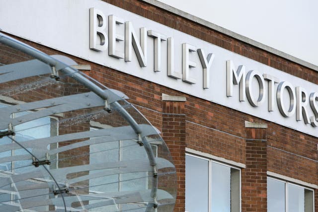 Luxury carmaker Bentley has announced its first pure electric vehicle will be built at its Crewe factory (Martin Rickett/PA)