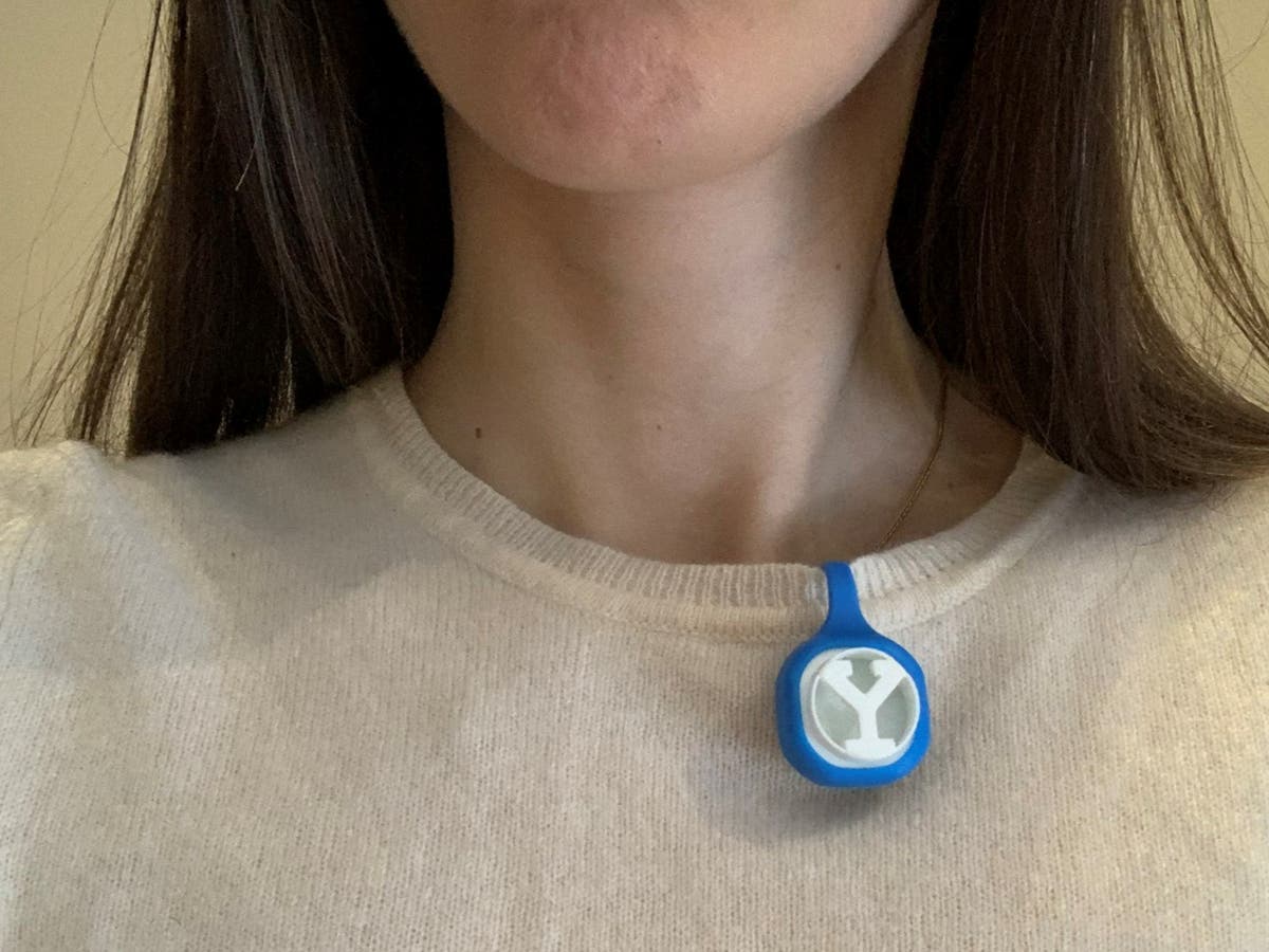 Yale scientists invent wearable Covid detector that can tell you how infectious your workplace is