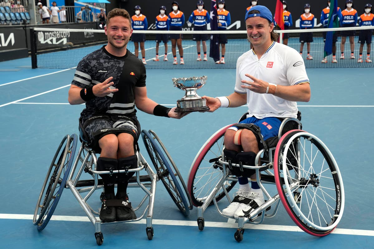 Alfie Hewett and Gordon Reid win Australian Open doubles for ninth straight grand slam crown