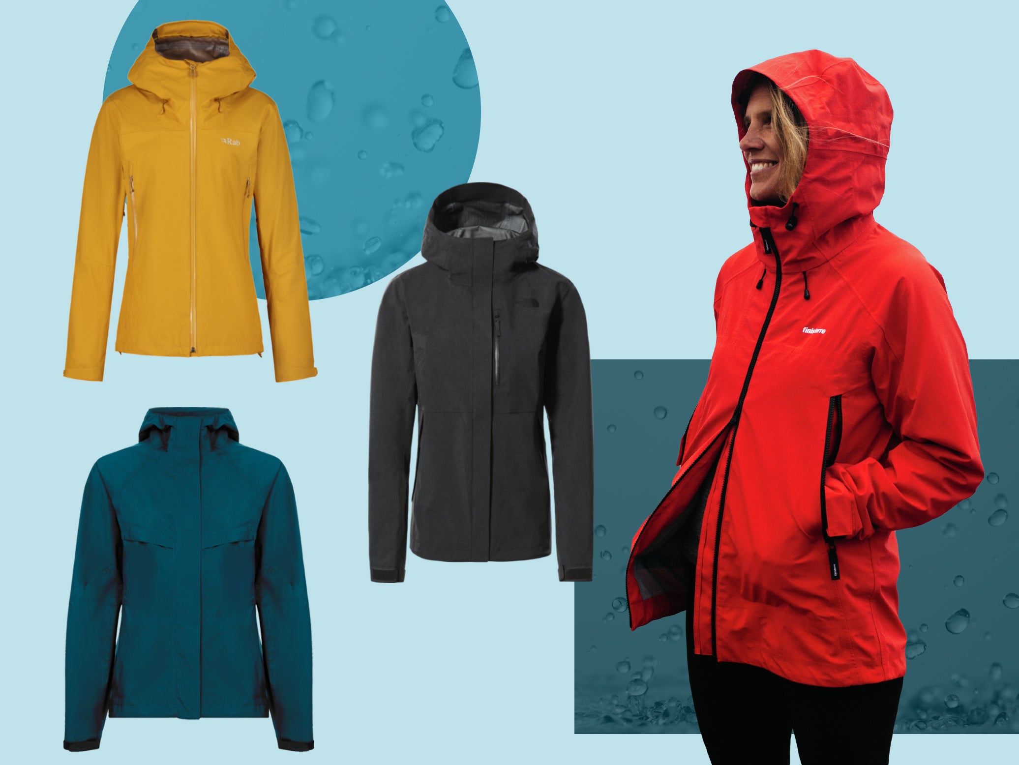 ladies waterproof coat