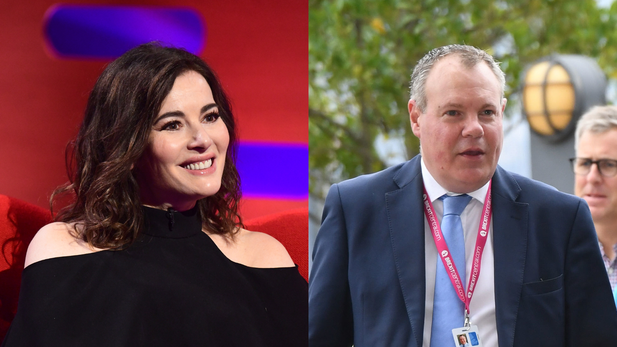 Ambushed by cake: Nigella Lawson mocks Tory MP&rsquo;s birthday party defence
