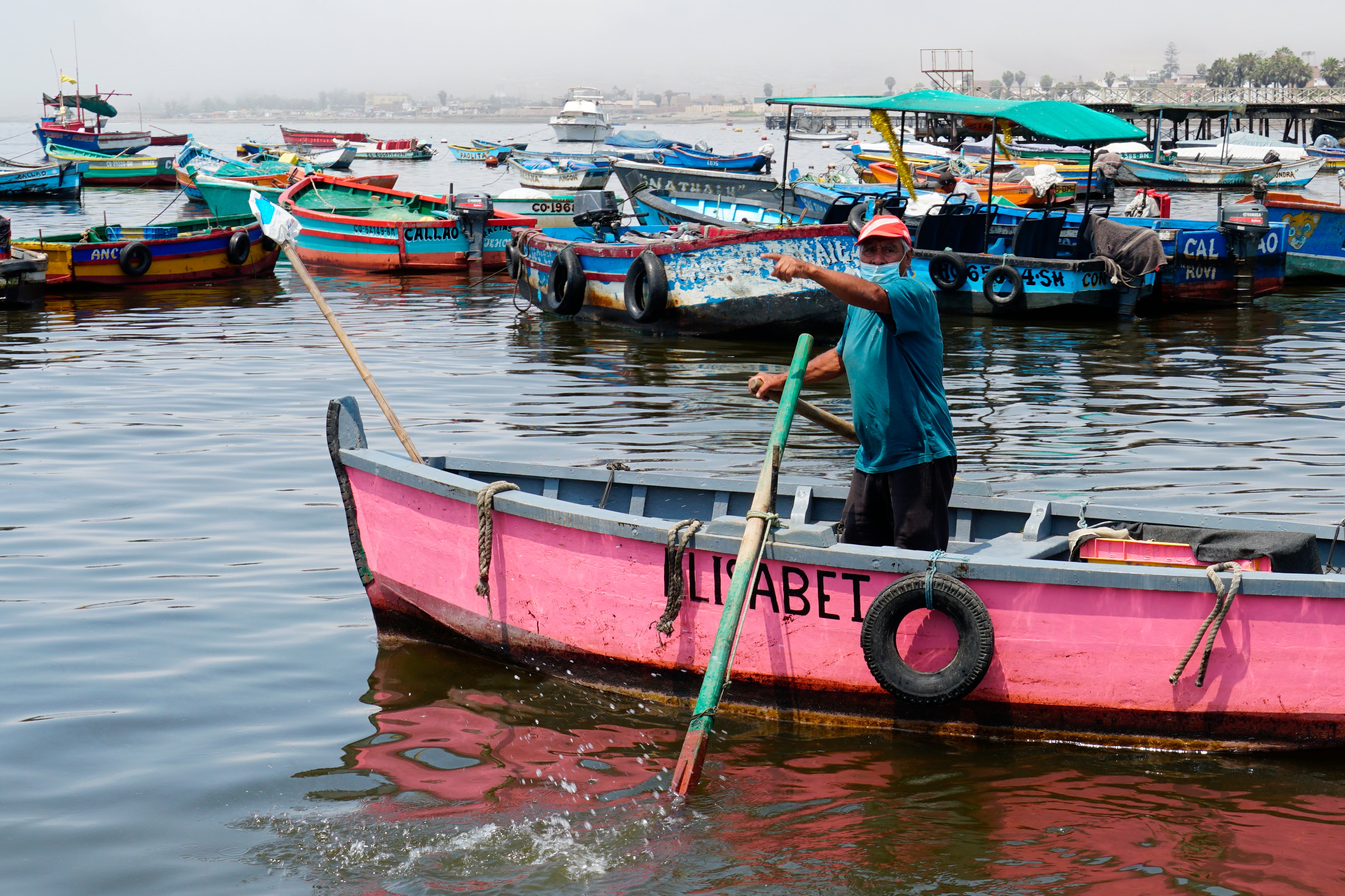 PERÚ-DERRAME PESCADORES