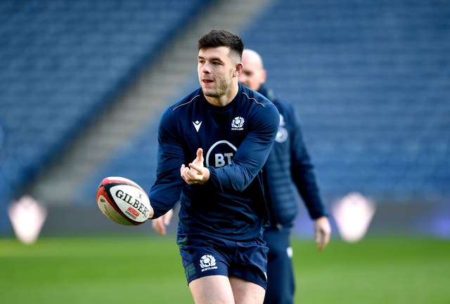 Blair Kinghorn has been named in Scotland’s Six Nations squad (Ian Rutherford/PA)