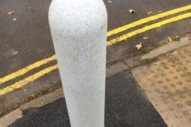 <p>Hampshire County Council is trialling the resilient plant-based bollards</p>