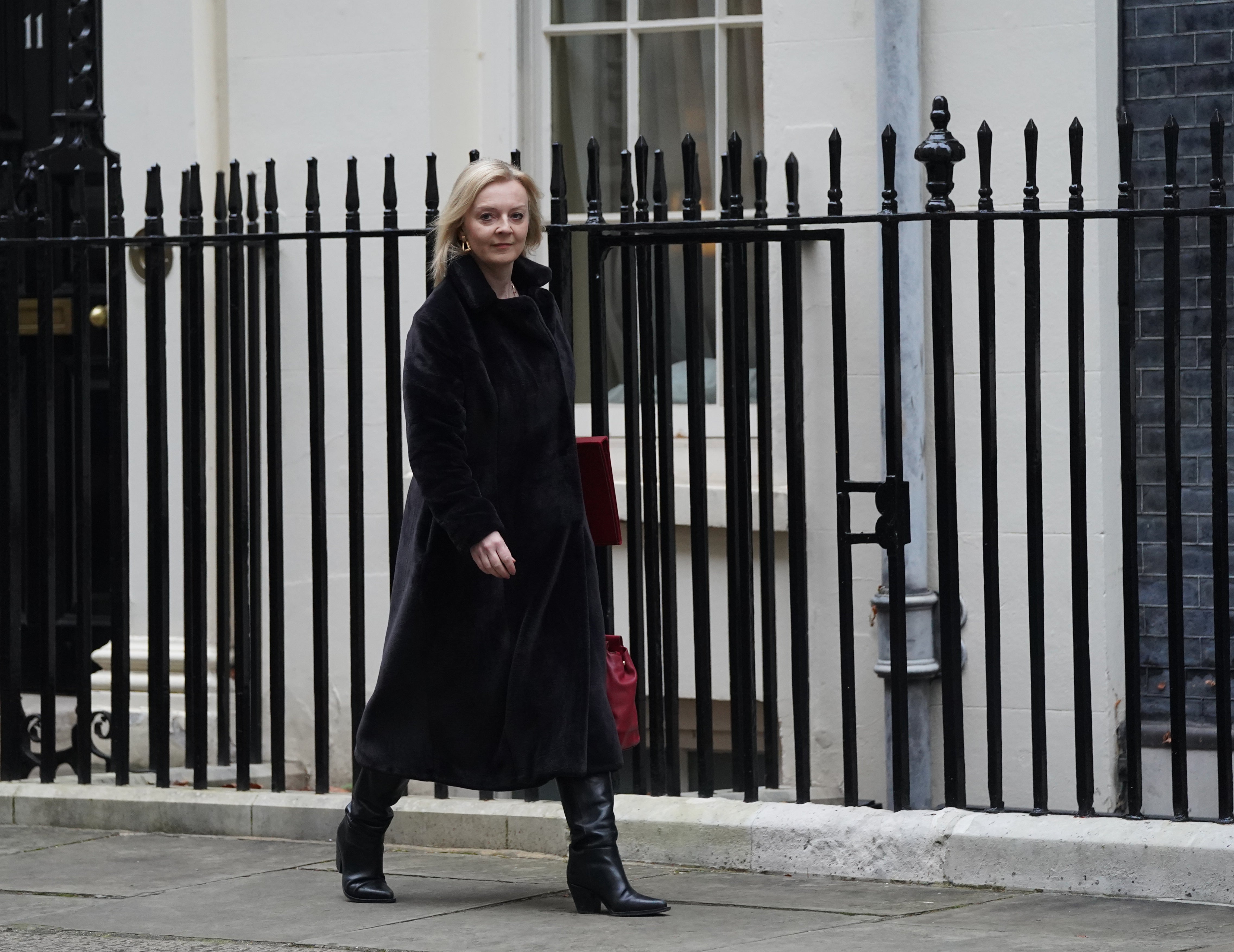 Foreign Secretary Liz Truss said the UK is providing support to Ukraine (Stefan Rousseau/PA)