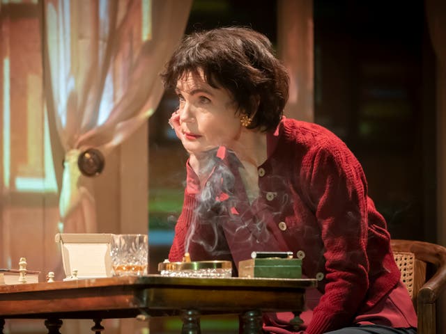 <p>Elizabeth McGovern as Ava Gardner</p>