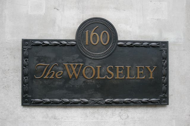 Restaurant company Corbin & King, which runs The Wolseley and The Delauney, has been forced into administration by top shareholder Minor International (Tim Ireland/PA)