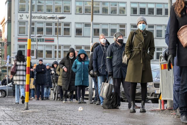 Virus Outbreak Sweden